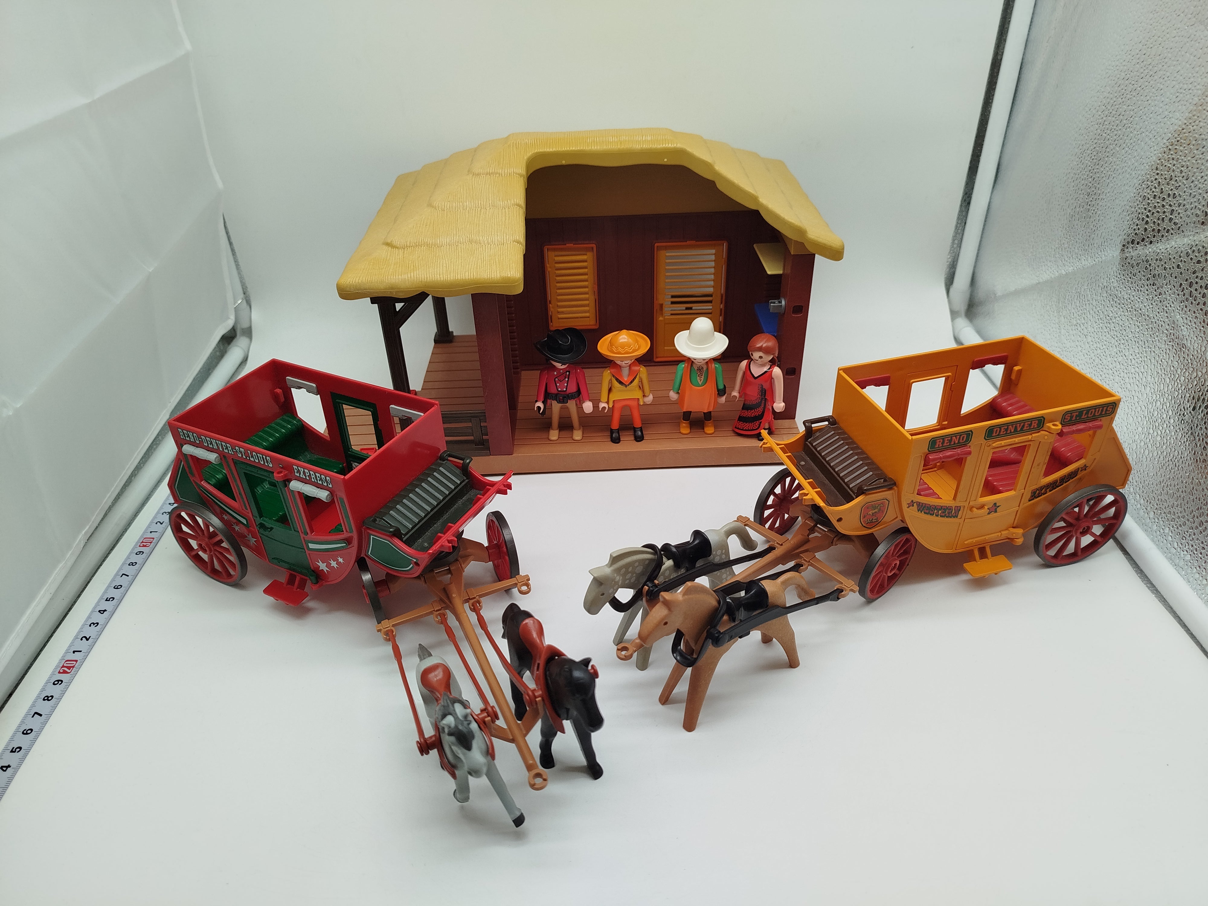 Playmobil Western Set – Gebäude, Zubehör & Figuren